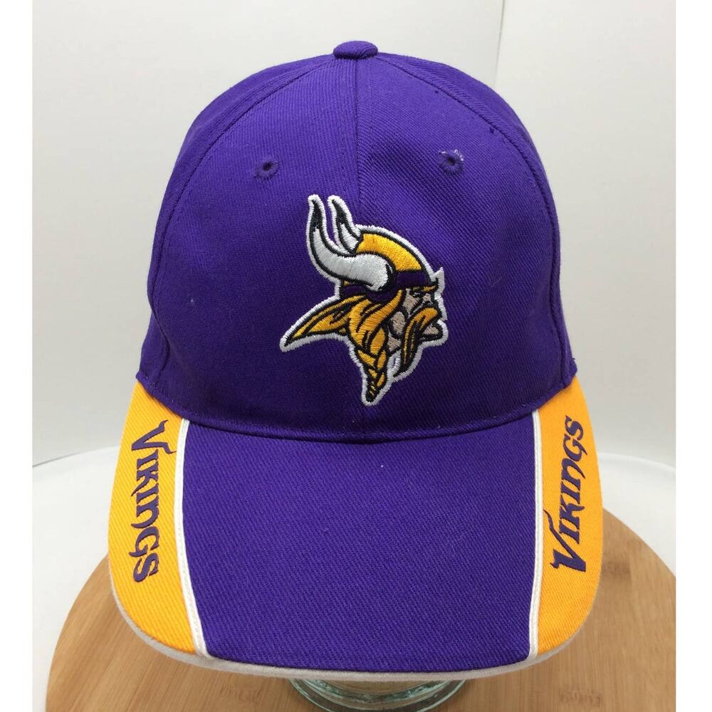 Minnesota Vikings NFL Team Apparel Baseball Hat Adult